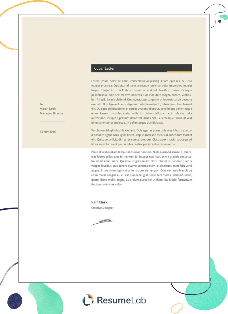 41705 cover letter proofreading