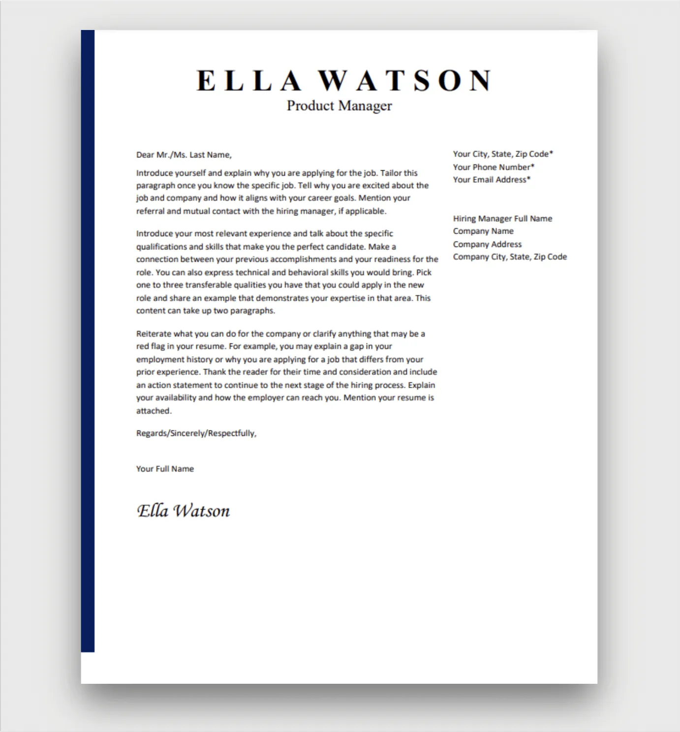 41710 proofreading cover letter