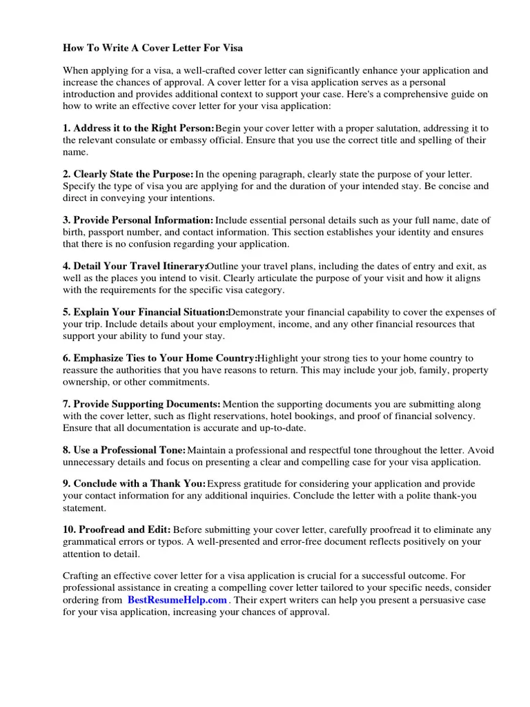 41719 cover letter checklist