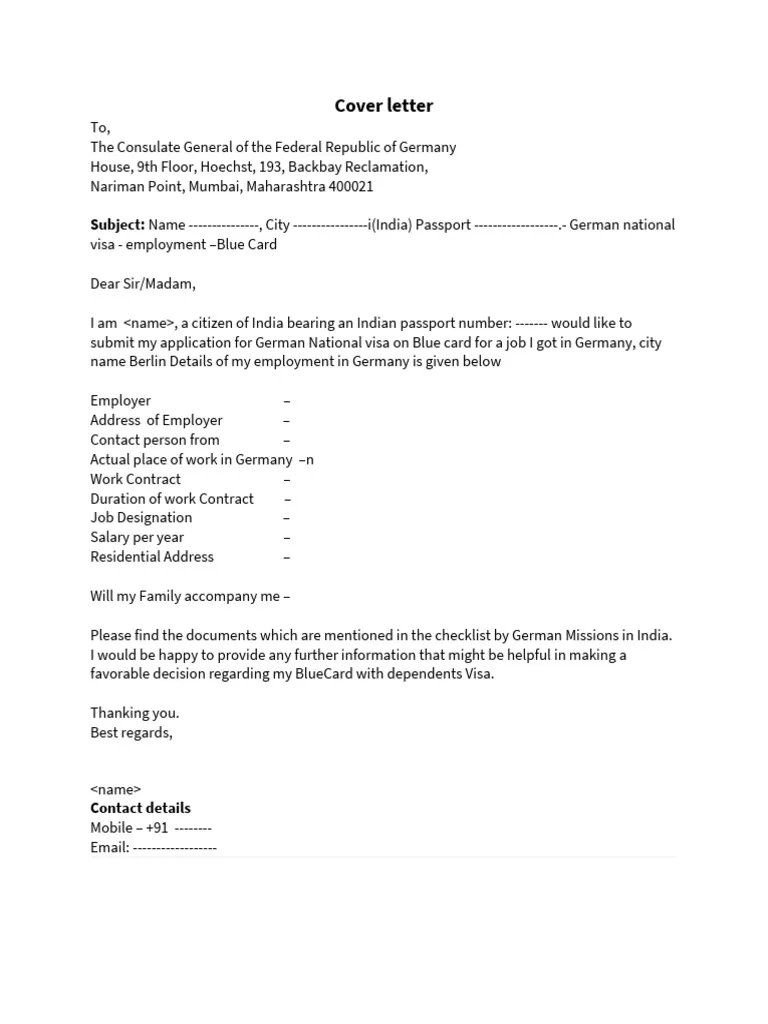 41719 visa cover letter example