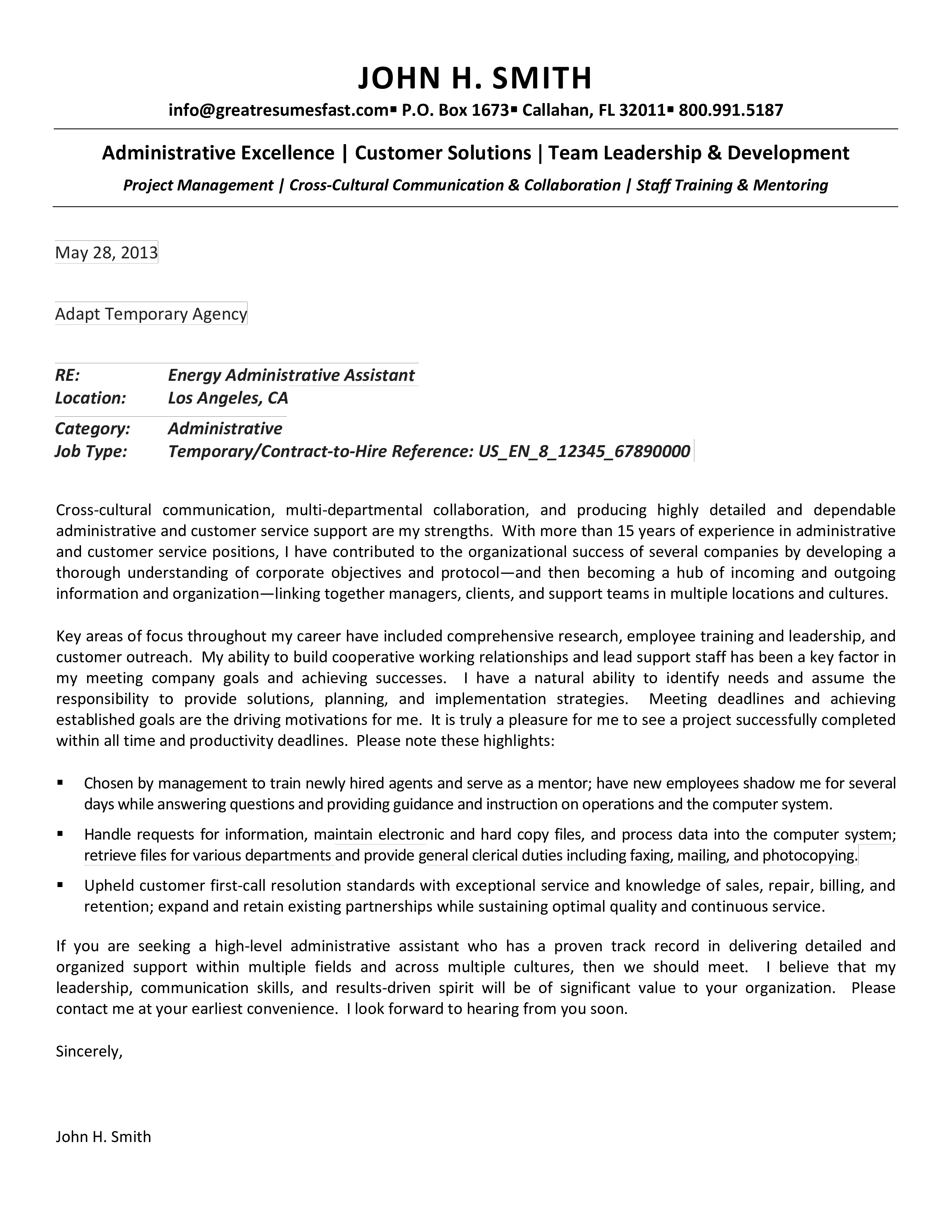 41724 cover letter writing