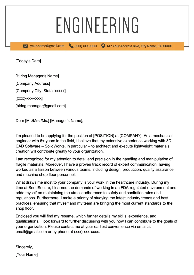 41728 engineering project example