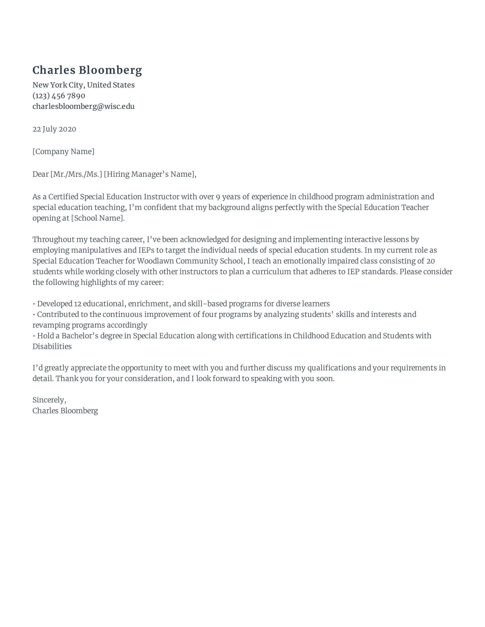 41729 tailoring cover letter