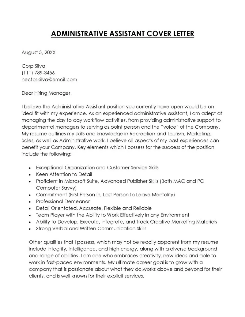 41730 cover letter salutation