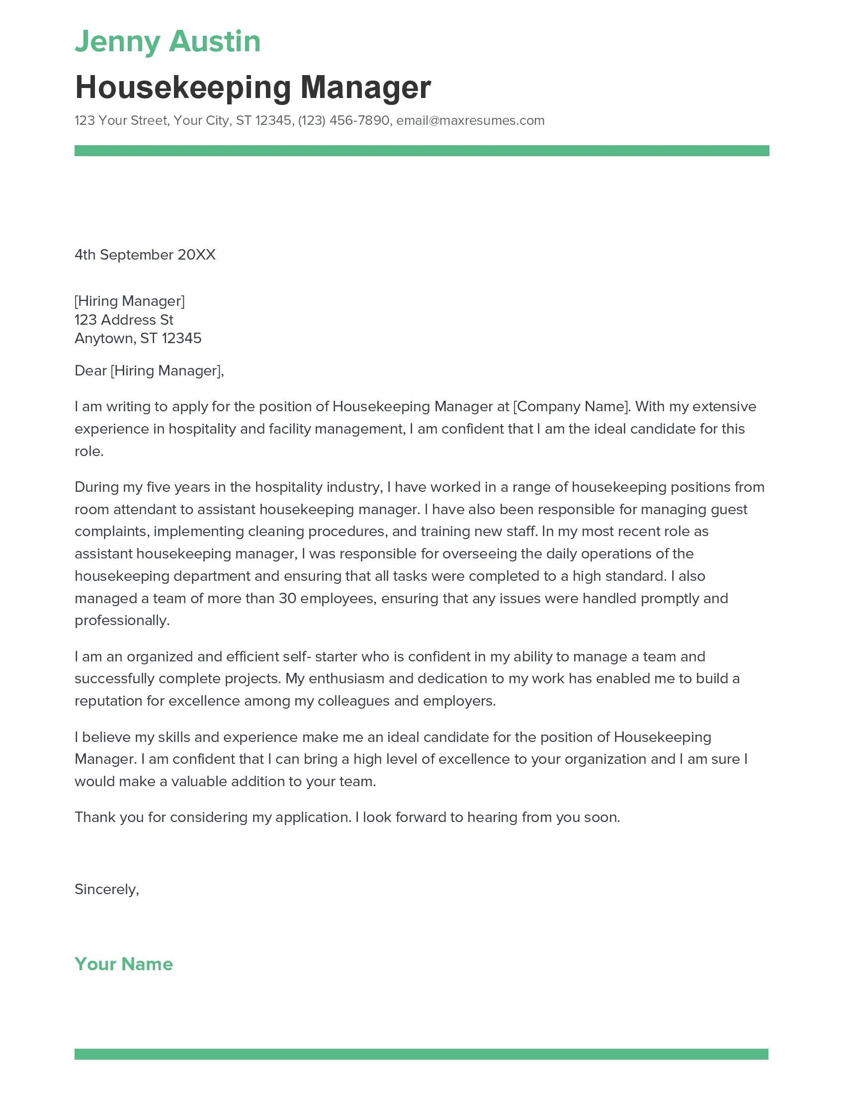 41740 housekeeping cover letter image3