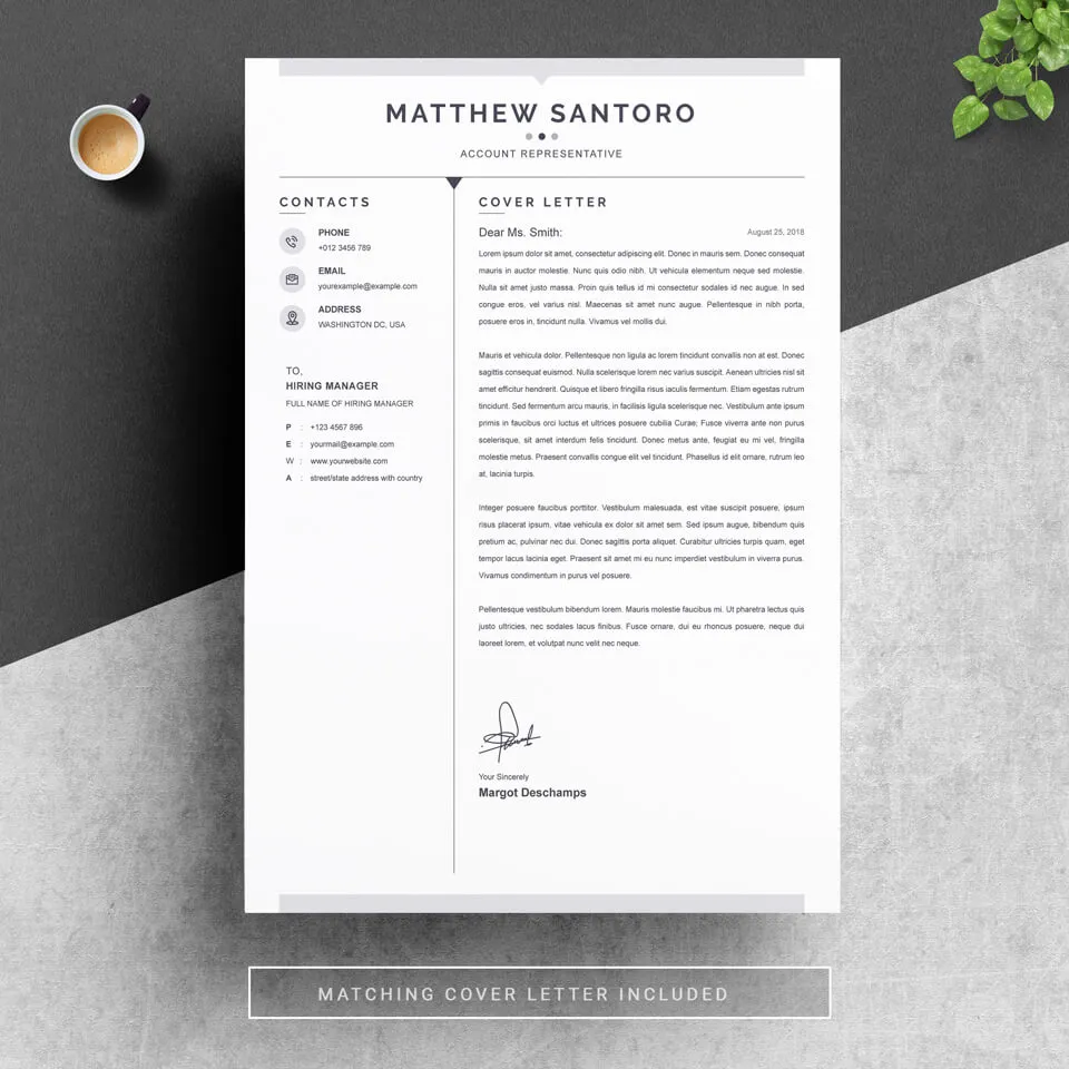 41754 cover letter header example