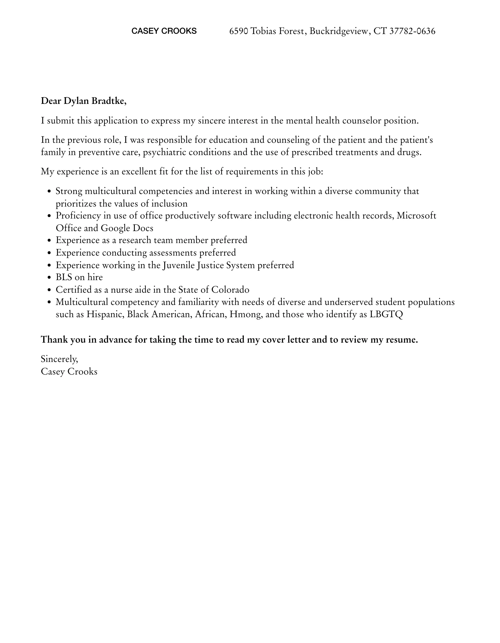 41756 mental health counselor cover letter tips image4