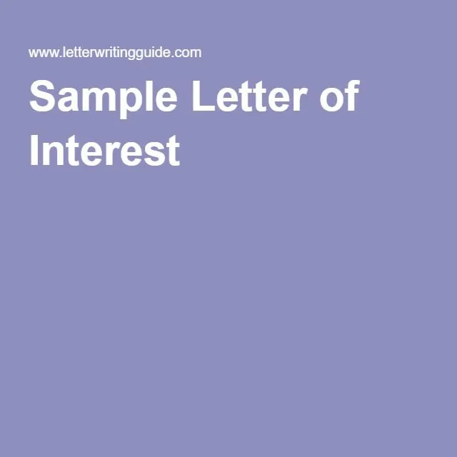 41763 cover letter interest 5