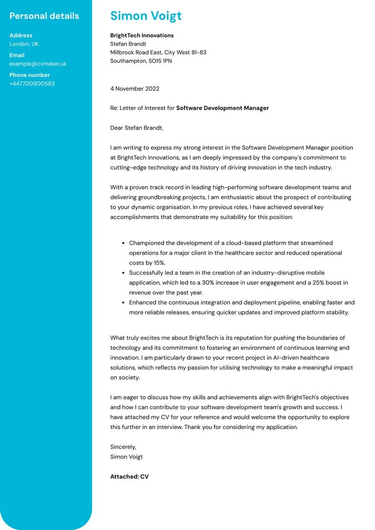 41763 cover letter interest 6