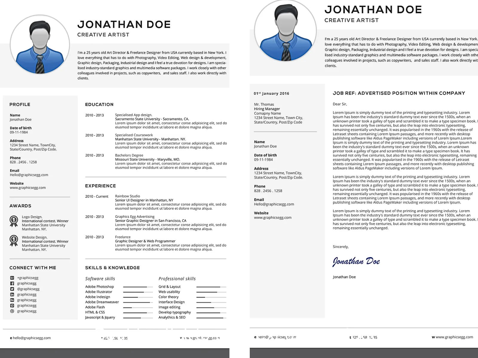 41764 concise cover letter