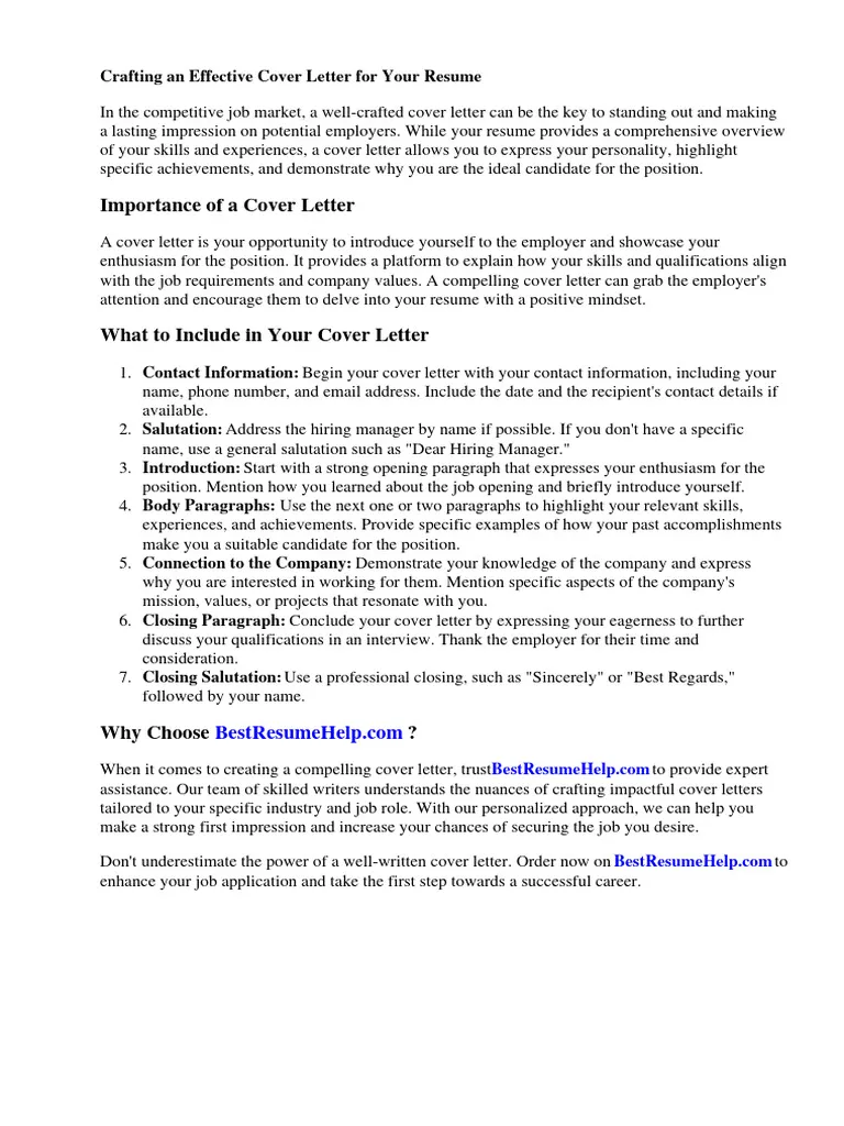 41764 cover letter guide