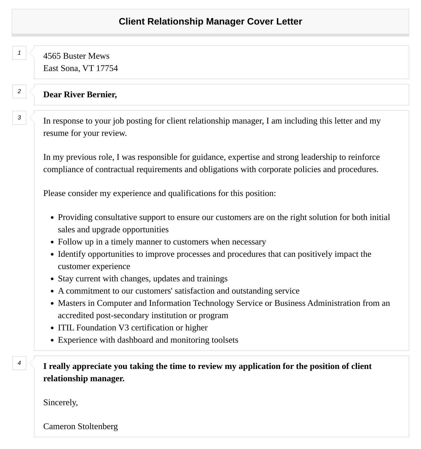 41779 tailoring cover letter