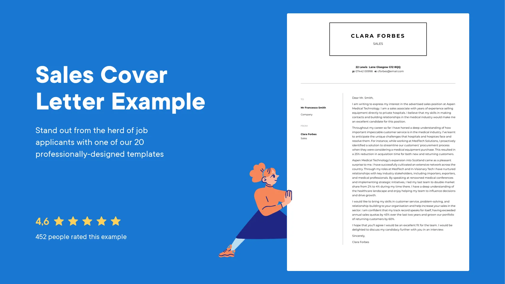 41780 sales job cover letter experienced