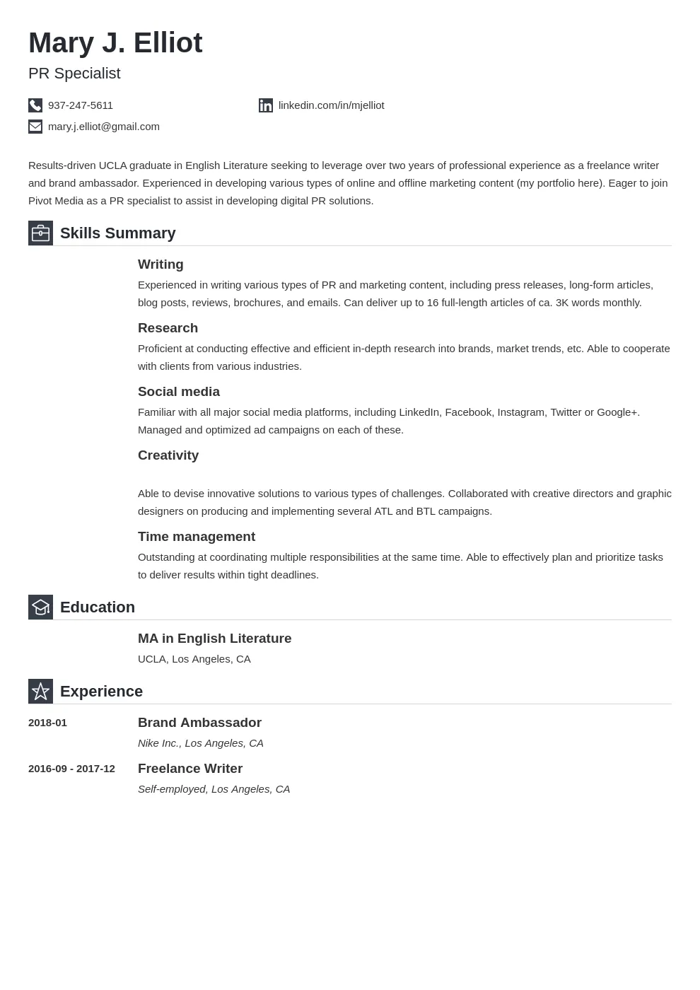 41783 quantify accomplishments