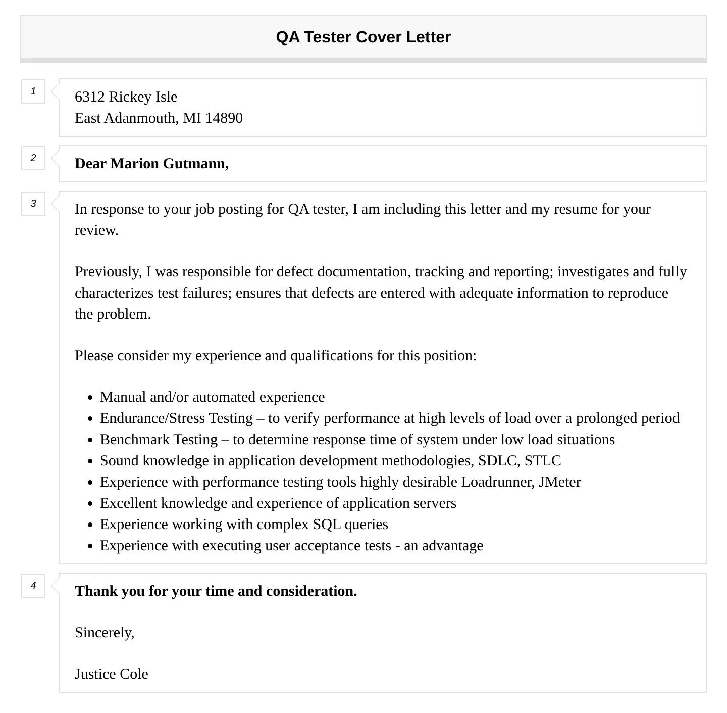 41786 qa cover letter importance