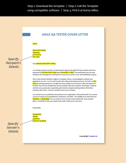 41786 qa project examples