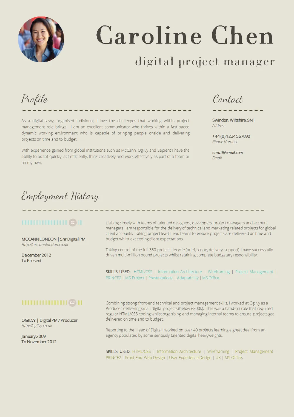 41787 skills for cover letter