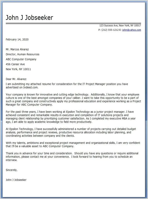41792 cover letter templates indeed 2