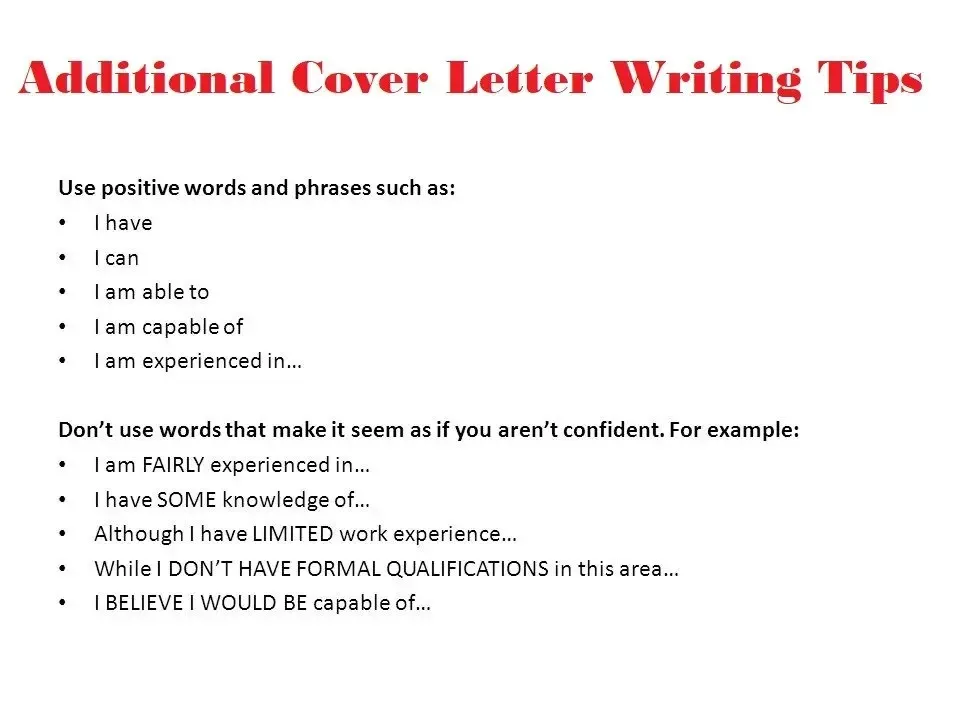 41795 cover letter writing