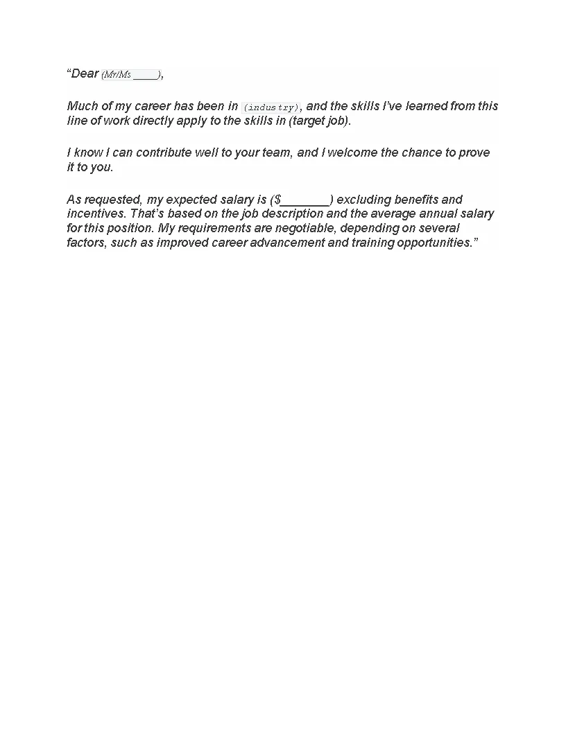 41796 cover letter format