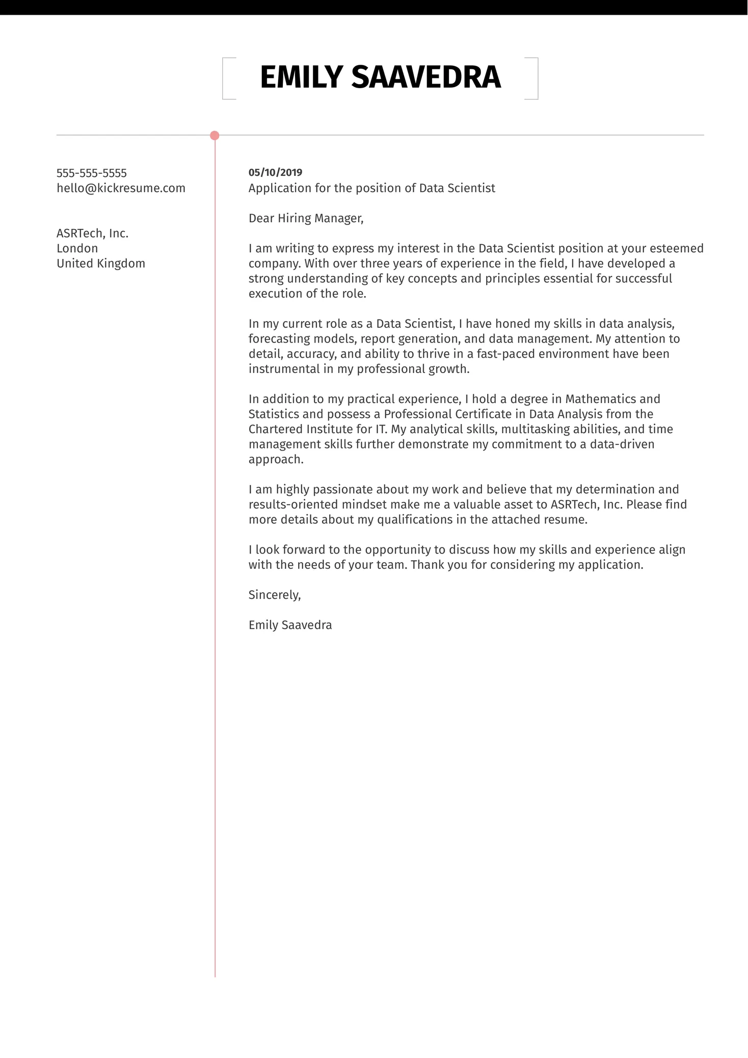 41800 cover letter samples