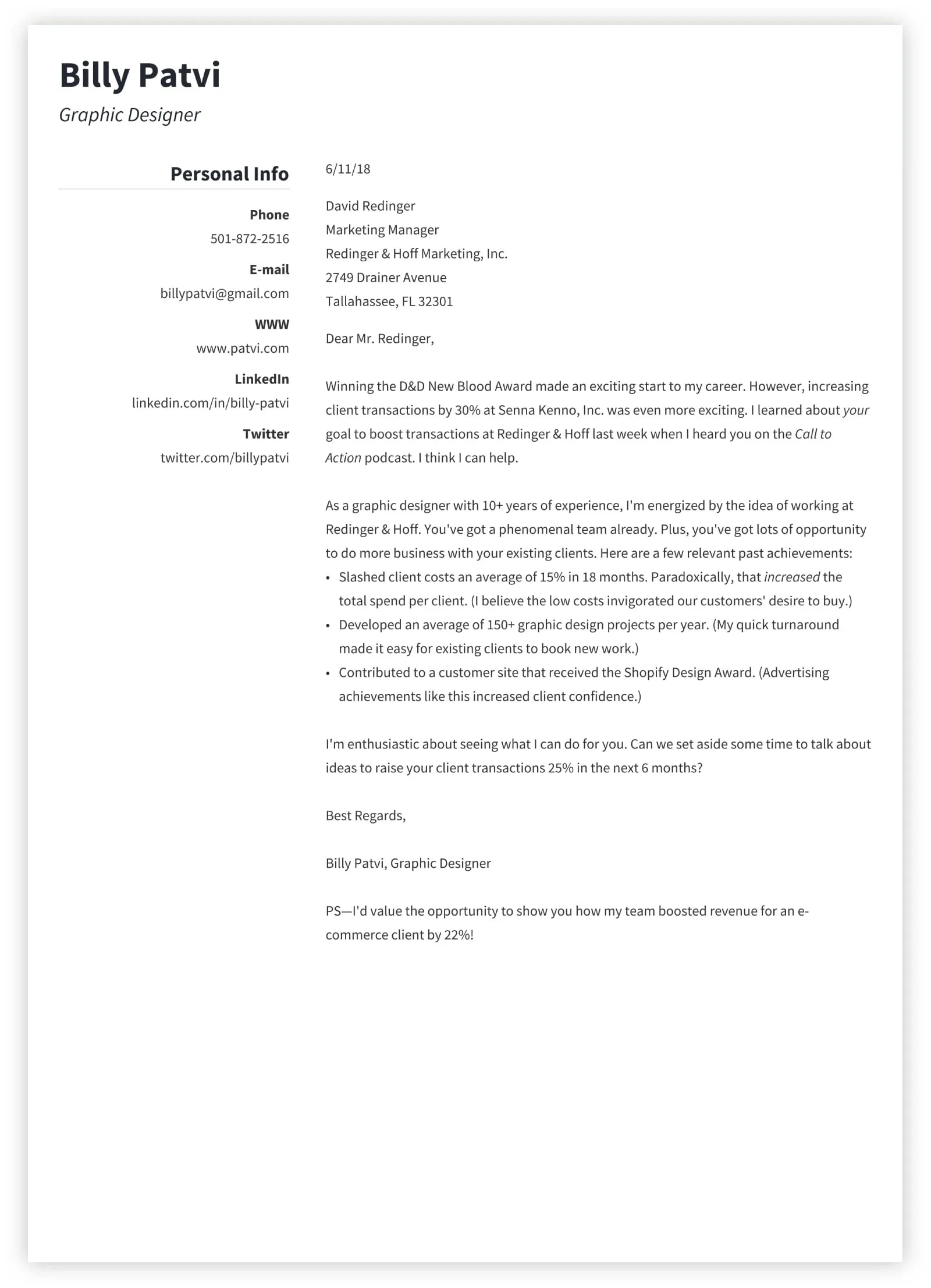 41810 cover letter header