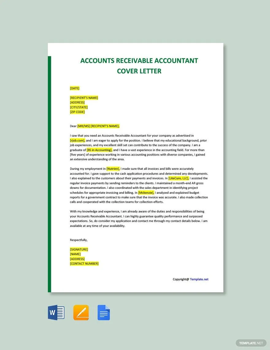 41823 cover letter structure