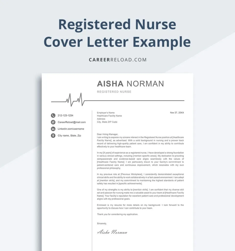 41825 nurse cover letter review