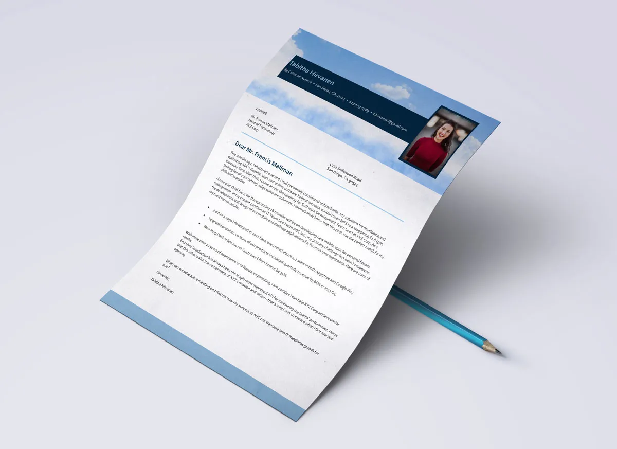 41826 cover letter template word doc free 2