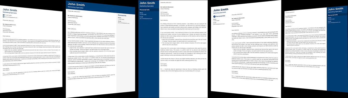 41827 cover letter templates