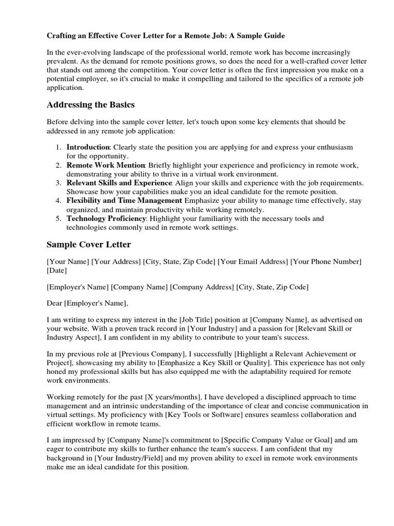 41831 remote cover letter writing