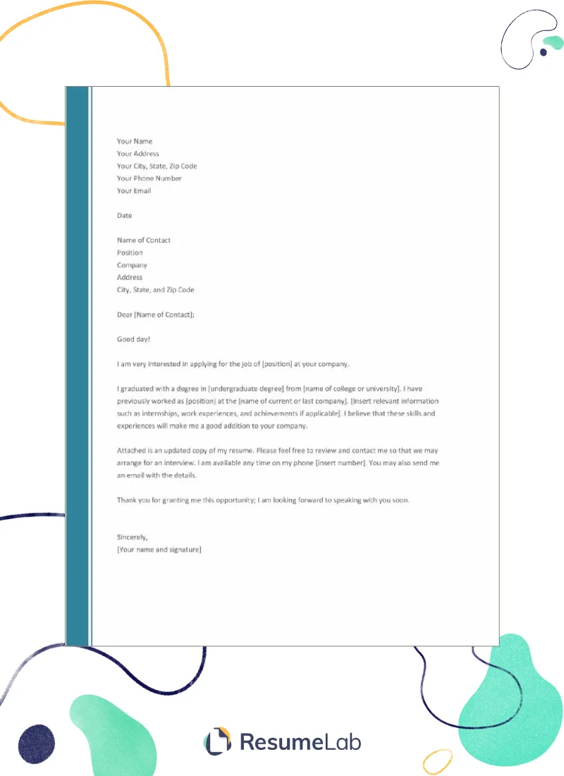 41832 cover letter body personalization