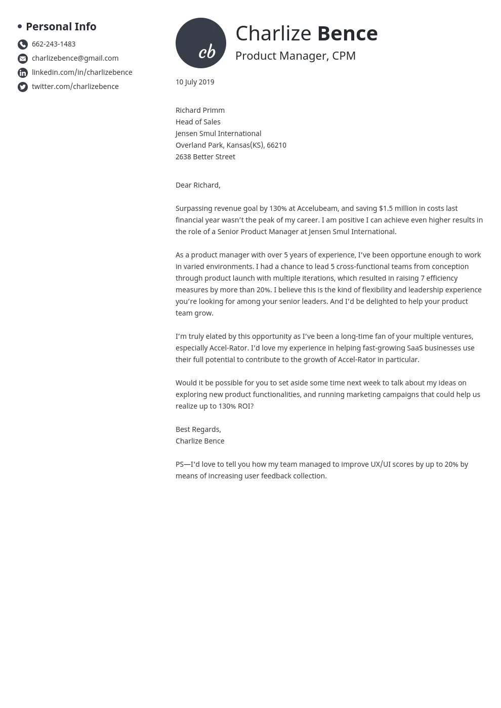 41834 cover letter length online applications