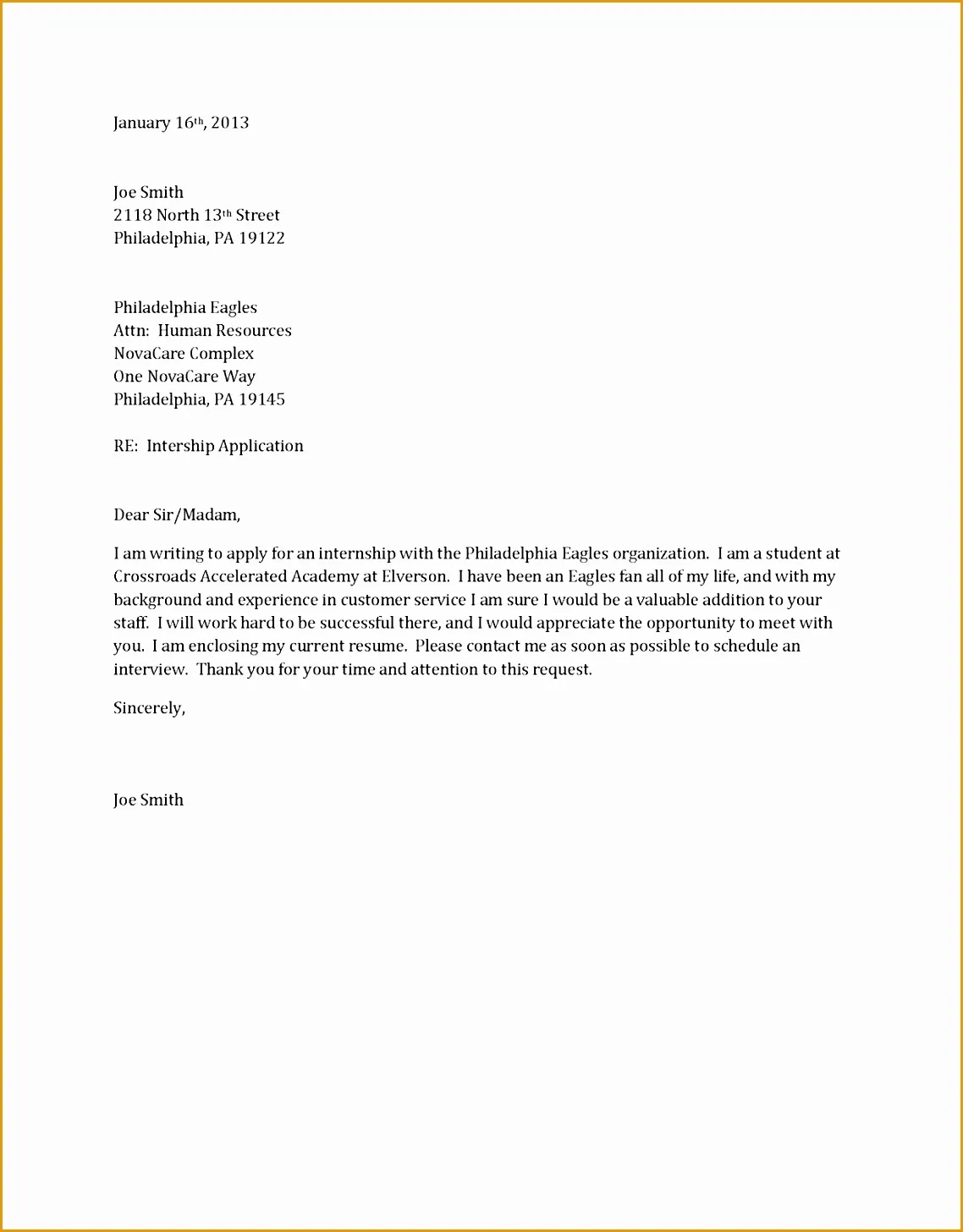 41838 keyword cover letter