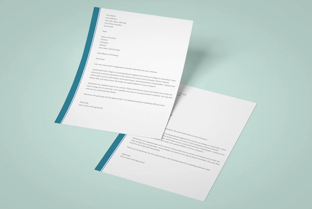 41842 proofreading cover letter