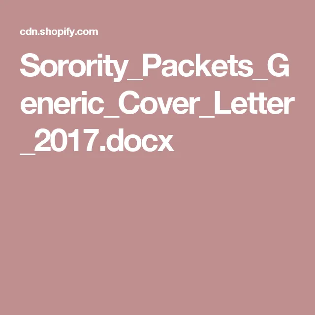 41856 sorority cover letter mistakes