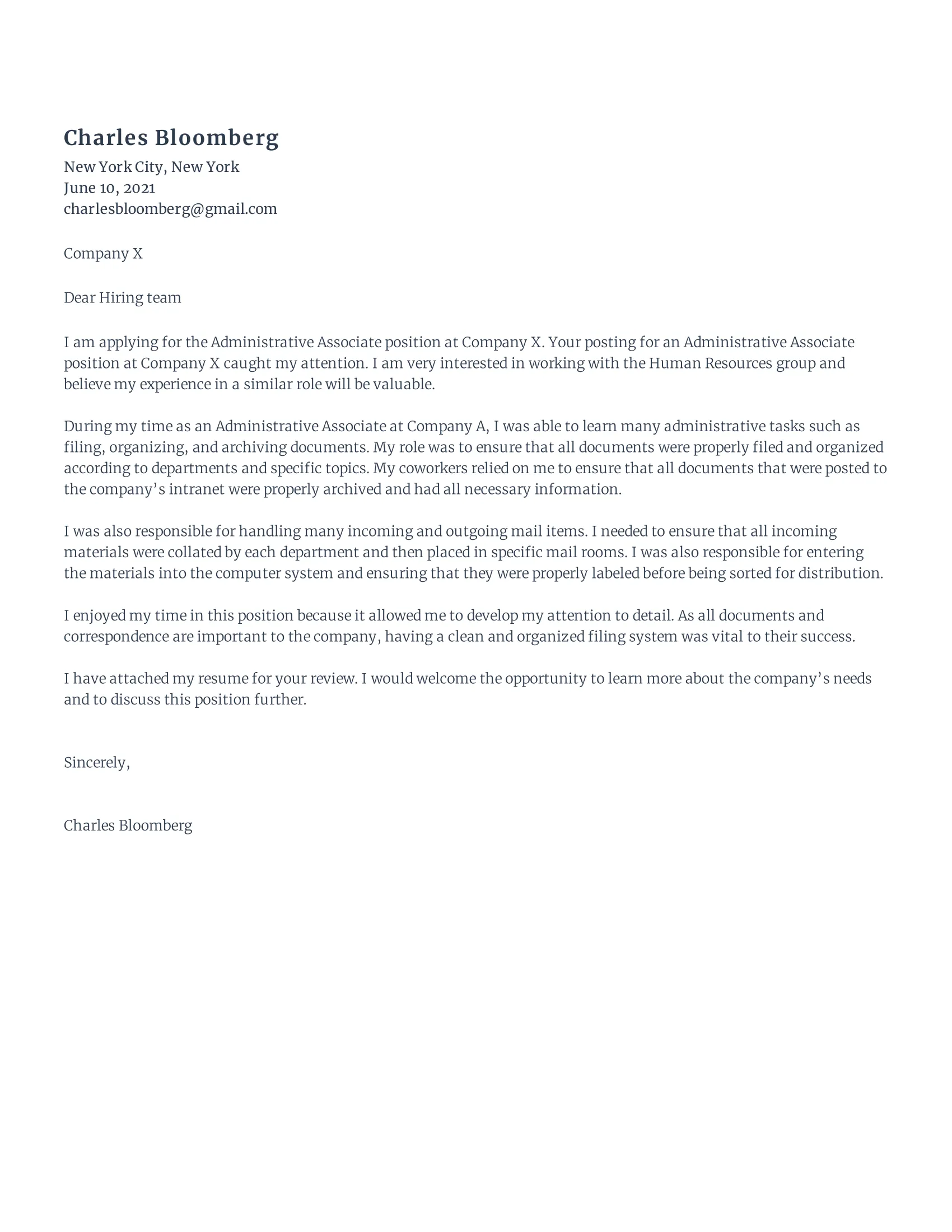 41873 tailoring cover letter