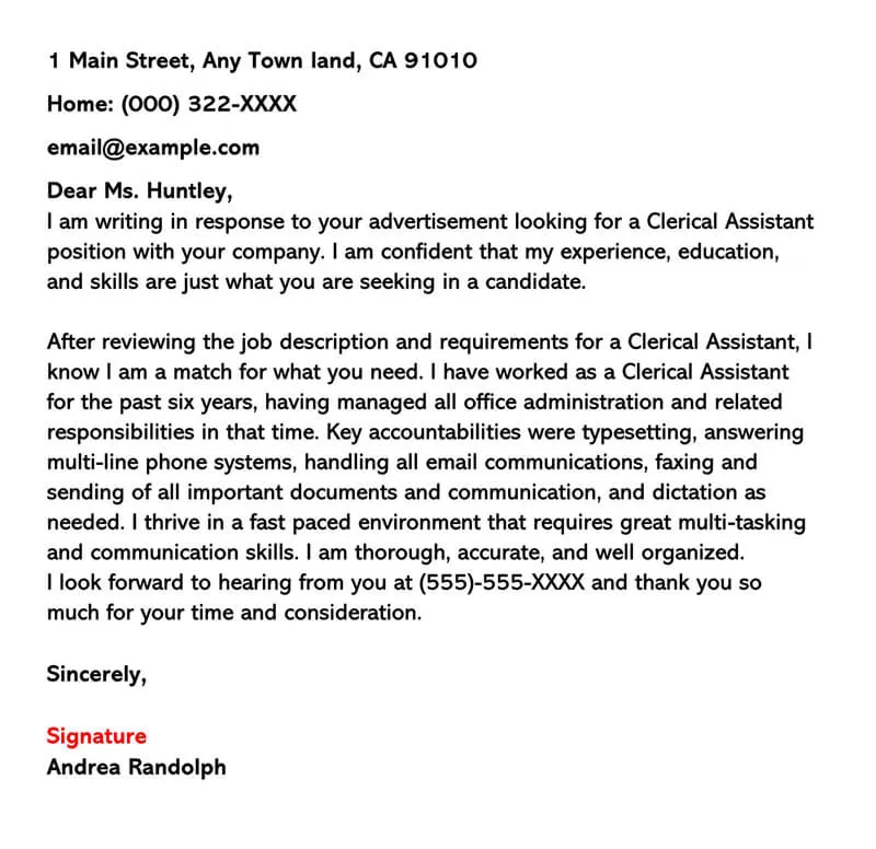 41875 clerical skills