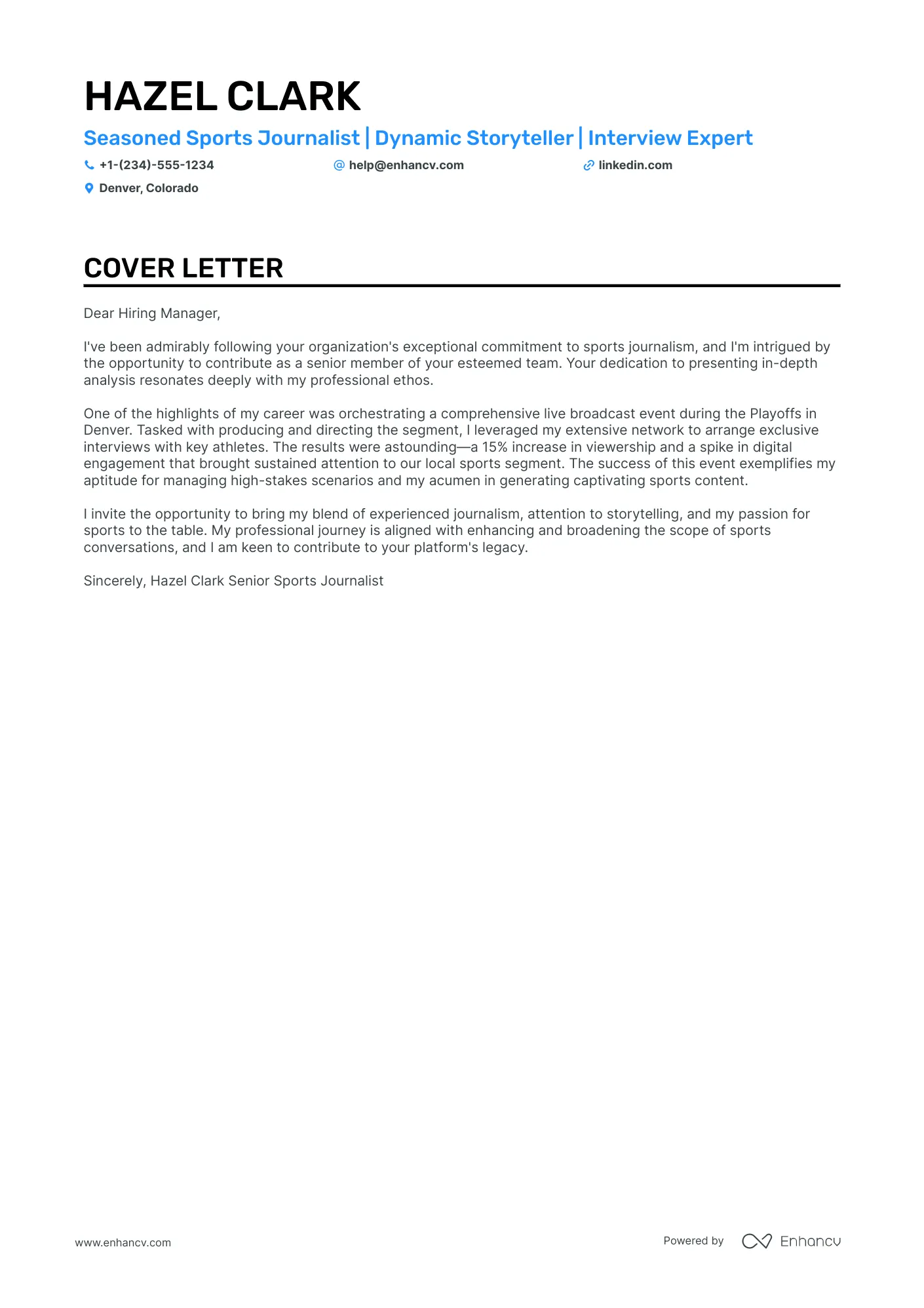 41877 journalist job application