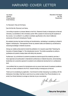 41902 harvard law cover letter template