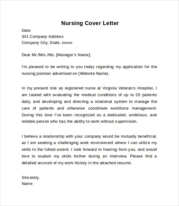 41926 nurse quantify achievements