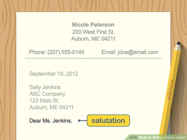 41930 cover letter writing