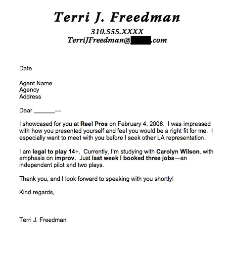 41931 cover letter formatting