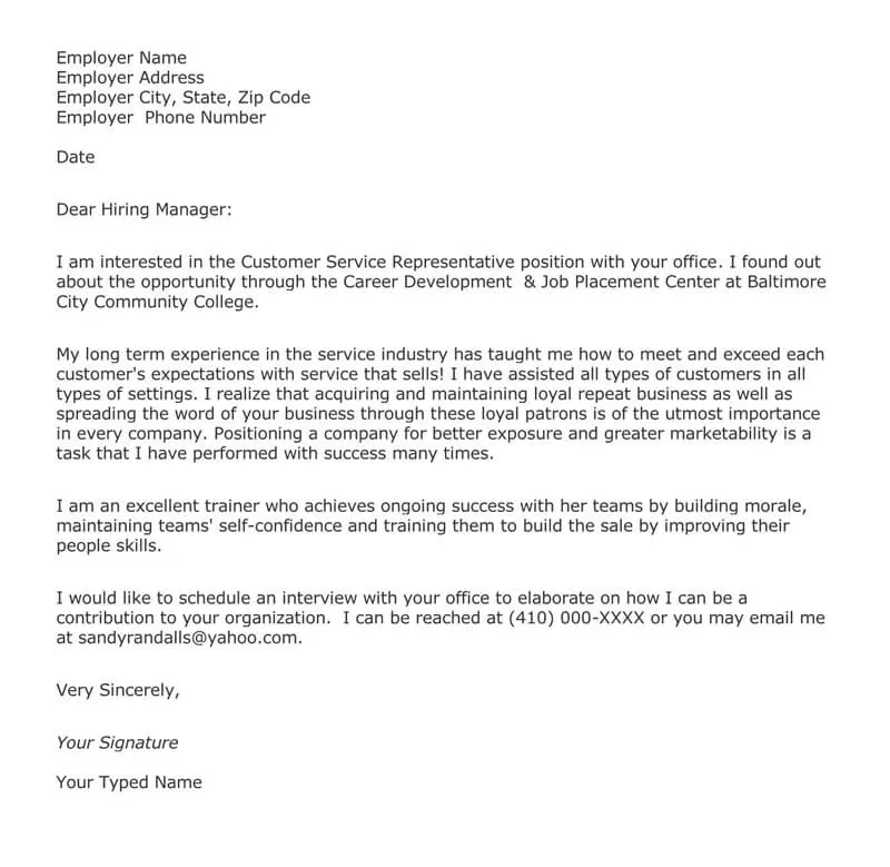 41931 professional email example