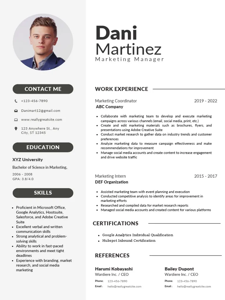 41932 cover letter vs resume