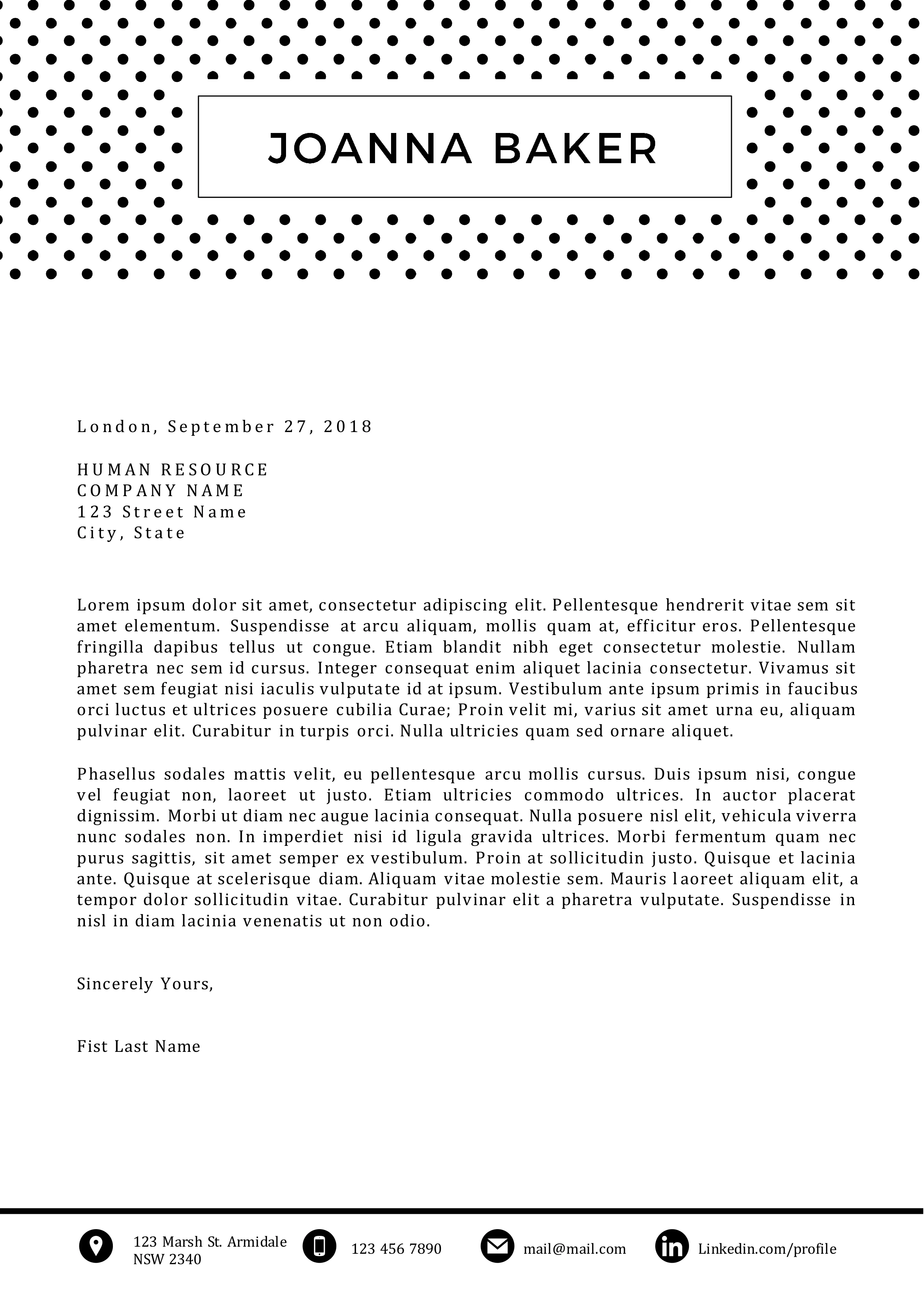41938 tailoring cover letter