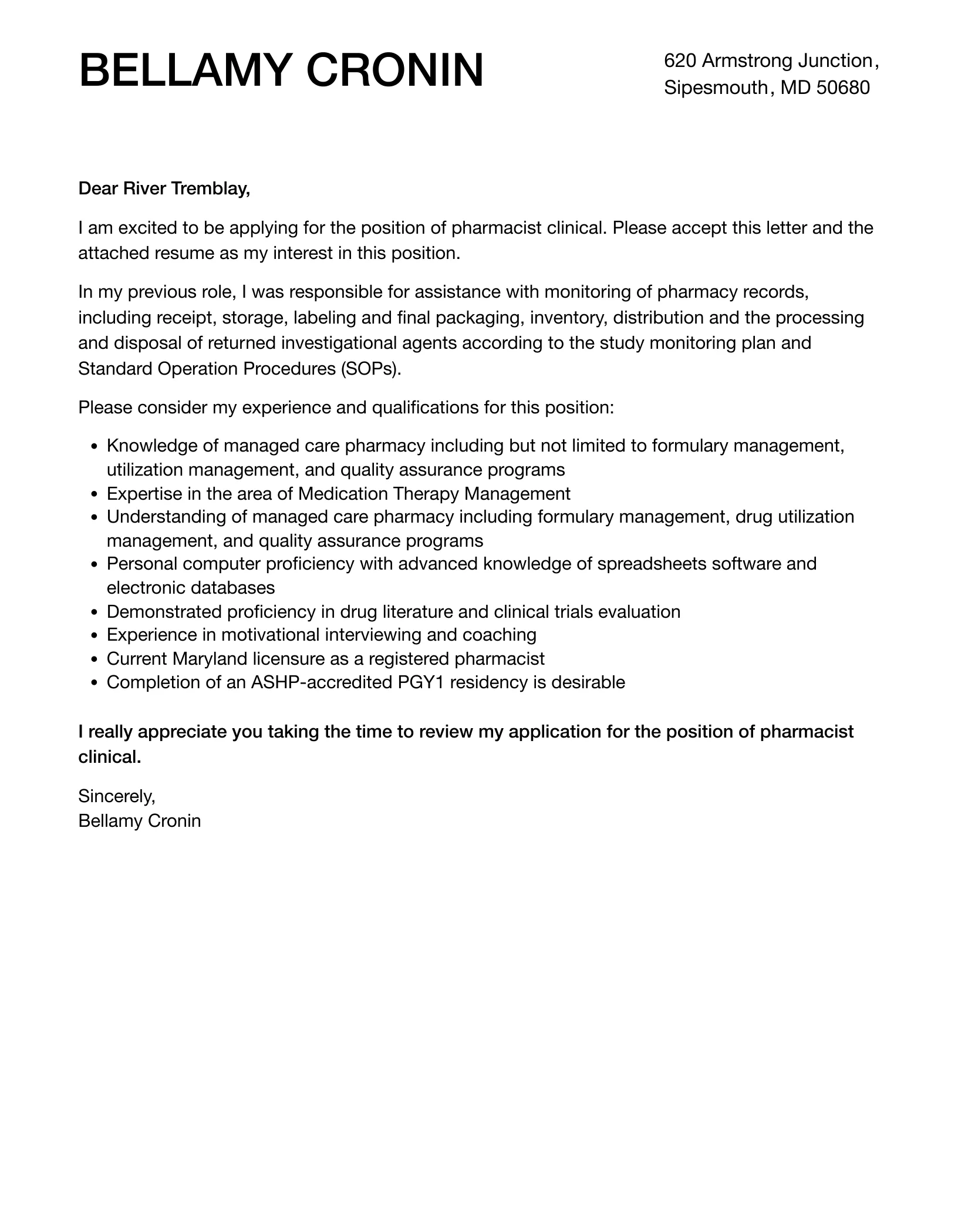 41939 pharmacist qualifications
