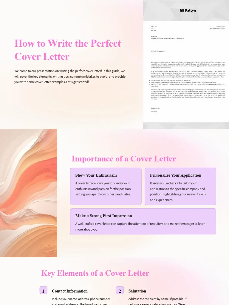 41940 cover letter attention
