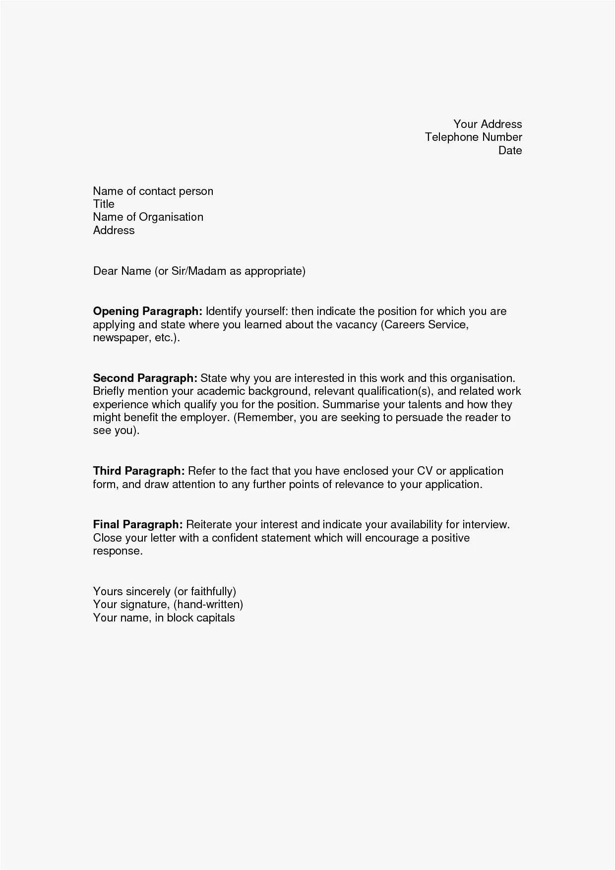 41943 cover letter importance
