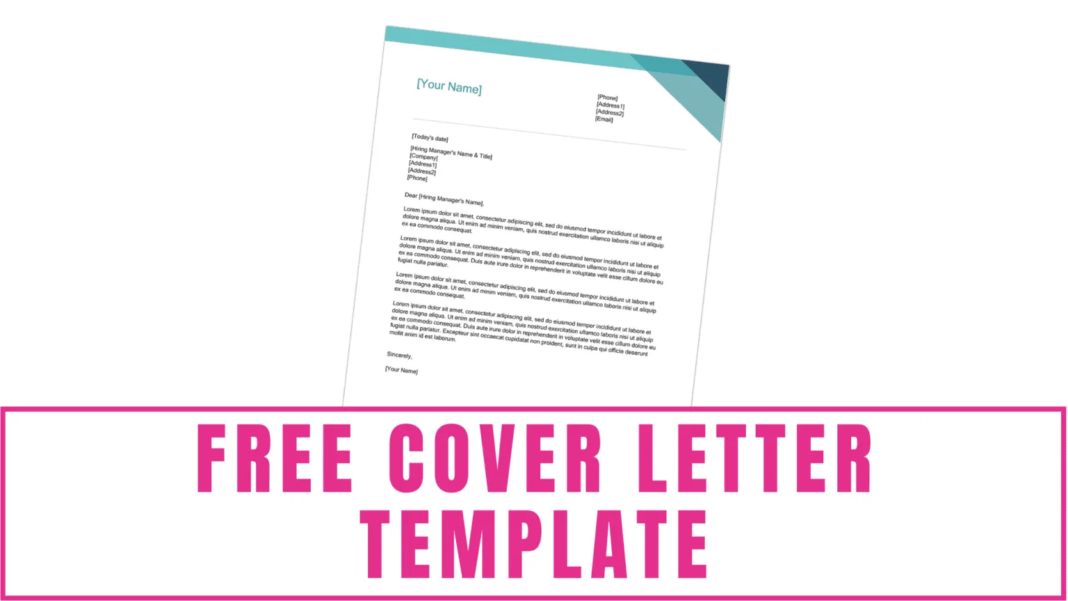 41948 cover letter elements